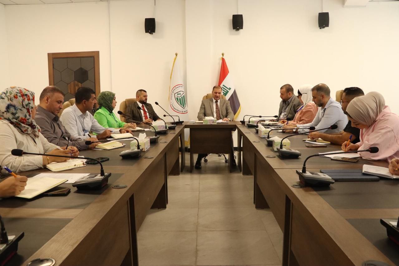 رئيس مجلس شؤون المنافسة يعقد اجتماعاً مشتركاً لبحث واقع السوق والتحديات الاحتكارية